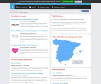 Top-Tiendas.es(El portal de las tiendas en España) Screenshot