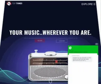 Top-Tunes.com(Top Tunes) Screenshot