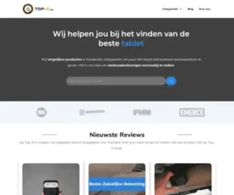 Top-X.nl(De beste review site voor het kopen van producten) Screenshot