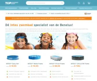 Top-Zwembadshop.nl(Intex zwembad kopen) Screenshot
