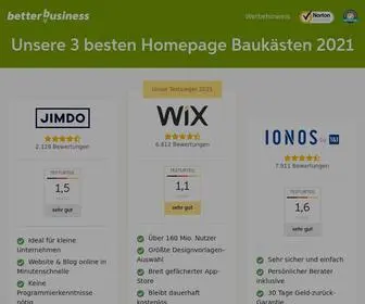 Top10-Homepage-Baukasten.de(Baukästen) Screenshot