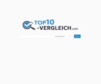 Top10-Vergleich.com(Preisvergleich) Screenshot