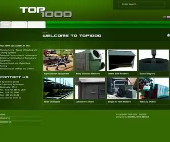 Top1000.co.za(TopWelcome to Top1000) Screenshot