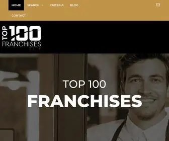 Top100Franchises.co.za(TOP 100 Franchises) Screenshot
