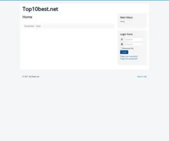 Top10Best.net(Review of Top 10 best items in each category) Screenshot