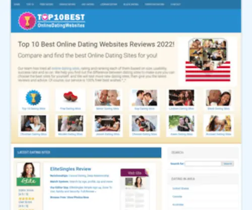 Top10Bestonlinedatingwebsites.com(Top 10 Bestonlinedatingwebsites) Screenshot