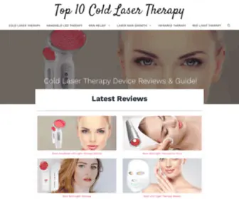 Top10Coldlasertherapy.com(Top 10 Cold Laser Therapy) Screenshot