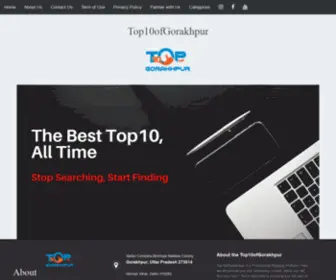 Top10Ofgorakhpur.com(Top 10 of Gorakhpur) Screenshot