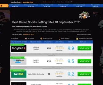 Top10Onlinesportsbetting.co.uk Screenshot