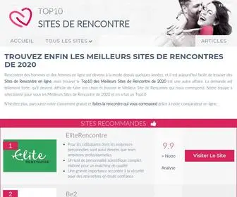 Top10Rencontres.fr(Les Meilleurs Site de Rencontre de 2021) Screenshot