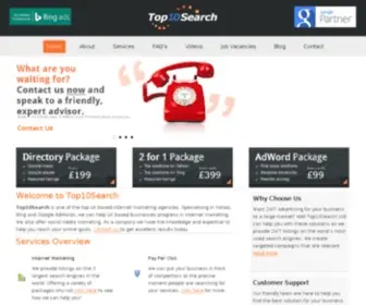 Top10Searchltd.co.uk(Top10Search Ltd) Screenshot