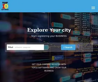 Top10Softwares.com(Home) Screenshot
