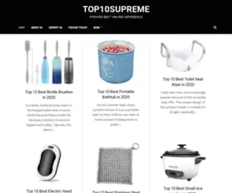 Top10Supreme.com(Provide Best Online Experience) Screenshot
