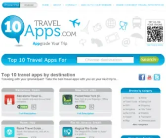 Top10Travelapps.com(Best Travel Apps) Screenshot