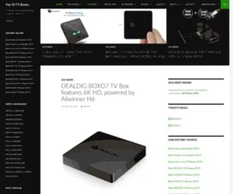 Top10Tvboxes.com(Top 10 Best) Screenshot