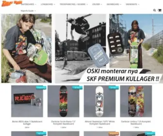 Top12.se(Sveriges äldsta Skateboard specialist) Screenshot
