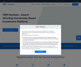 Top1Markets-MY.com(Top1Markets MY) Screenshot