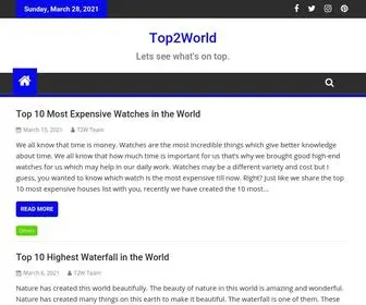 Top2World.com(Let's see whats on top) Screenshot