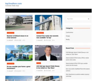 Top3Realtors.com(Construction) Screenshot