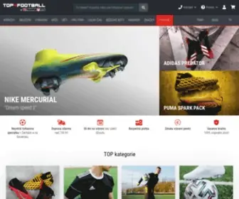Top4Football.cz(Nike) Screenshot