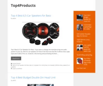 Top4Products.com(Top Products Reviews) Screenshot