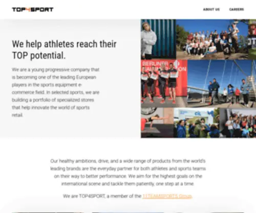 Top4Sport.com(About Us) Screenshot