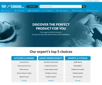 Top5-Canada.com(Easily Compare The Best Products With) Screenshot