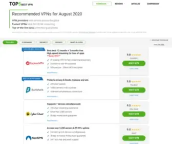 Top5-VPN.com(Choose the best VPN service for your needs at a good price) Screenshot