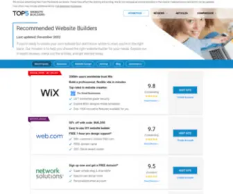 Top5-Websitebuilders.com(How to Choose a Website Builder) Screenshot