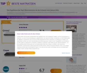 Top5Bestematratze.ch(Beste Matratzen Top5) Screenshot