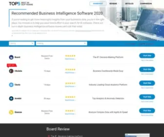 Top5Bisoftware.com(Best BI Software) Screenshot