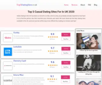 Top5Datingsites.co.uk(Find the best dating site and have fun) Screenshot