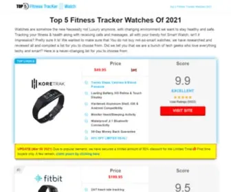 Top5Fitnesstracker.watch(Top 5 Fitness Tracker Watches) Screenshot