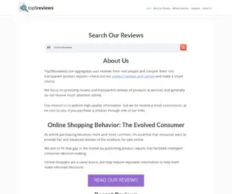 Top5Reviewed.com(Product Reviews and Ratings) Screenshot