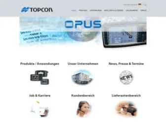 Topcon-Electronics.de(Topcon Electronics) Screenshot