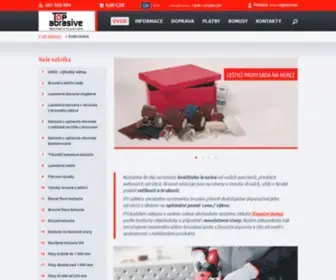 Topabrasive.cz(Topabrasive) Screenshot