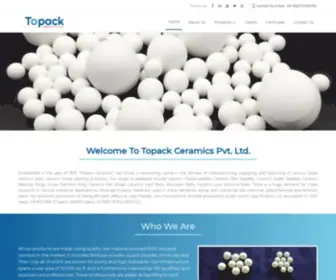 Topackceramic.in(Ceramic suppliers and exporters Company in Surendranagar) Screenshot