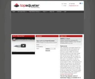 Topadjuster.com(Top Adjuster) Screenshot