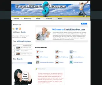 Topaffiliatesites.com(Topaffiliatesites) Screenshot