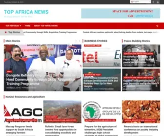 Topafricanews.com(TOP AFRICA NEWS) Screenshot