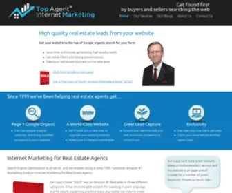 Topagentinternetmarketing.com(Internet Marketing for Real Estate Agents sinceFree Book "SOLD"Top Agent) Screenshot