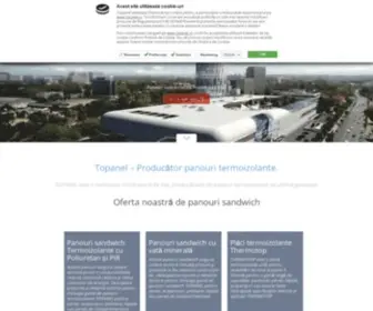 Topanel.ro(Topanel Panouri Termoizolante Poliuretan) Screenshot