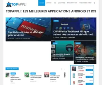 Topappli.fr(Les meilleures applications Android et iOS) Screenshot