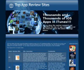 Topappreviewsites.com(Top App Review Sites) Screenshot