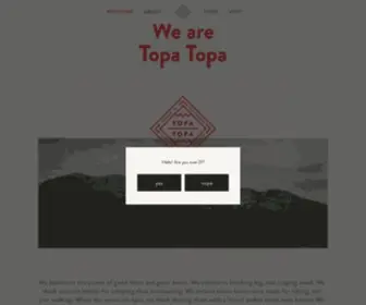 TopaTopa.beer(Topa Topa Brewing Company) Screenshot