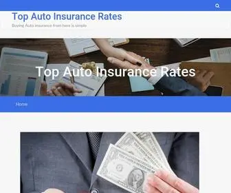 Topautoinsurancerates.net(Top Auto Insurance Rates) Screenshot