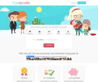 Topayuda.es(Encuentra ayuda) Screenshot