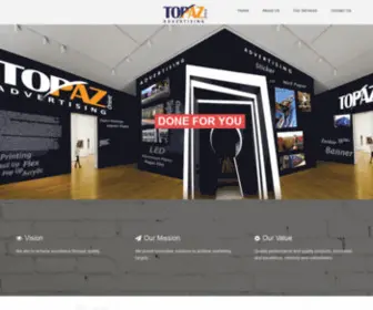 Topaz-Advertising.com(Topaz Advertising) Screenshot