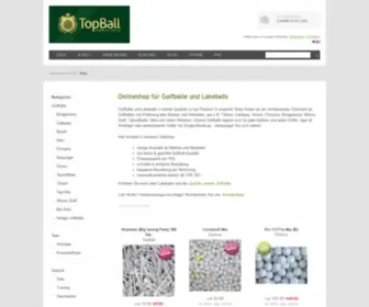 Topball.ch(Golfshop) Screenshot