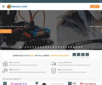 Topbargainsshop.com(Top Bargains & Discounted Online Store) Screenshot